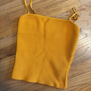 Babaton sculpt tank marigold, worn once